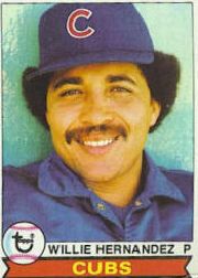 1979 Topps Baseball Cards      614     Willie Hernandez
